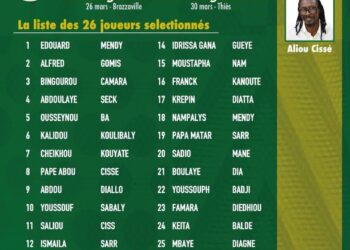 Qualif’ CAN 2021 : Aliou Cissé dévoile une liste de 26 joueurs