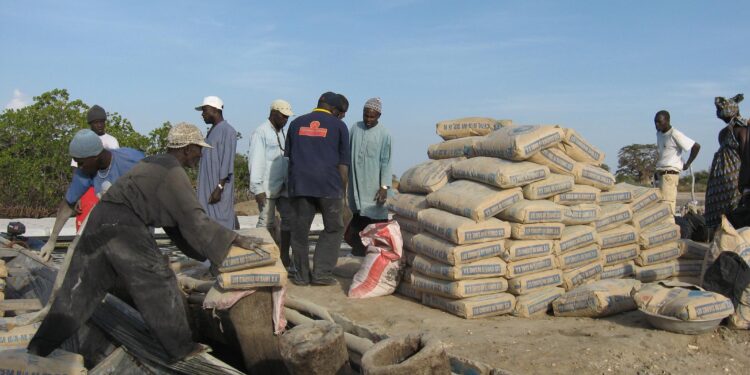 Prix du ciment: Une hausse de 3000 à 5000 F Cfa sur la tonne constatée