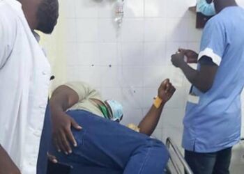 Guy Marius SAGNA hospitalisé après son agression par des nervis !