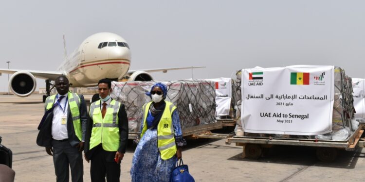 Ramadan: Les Emirats Arabes Unis envoient 50 tonnes de produits alimentaires au Sénégal