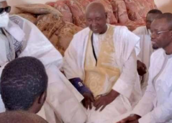 Ousmane Sonko reçu à Touba !