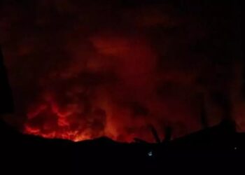 RDC: le volcan Nyiragongo, près de Goma, entre en éruption