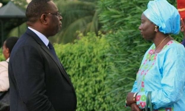 Aminata Touré reçue par Macky Sall