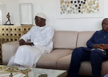 Condoléances : Le Président Macky Sall chez Khalifa Sall