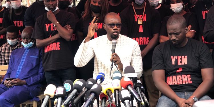 Affaire Simon et Kilifeu : Sonko apporte son soutien à Y en a marre