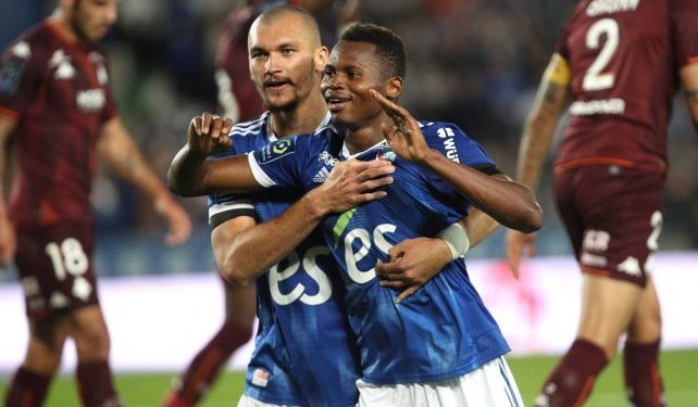 Ligue 1 : Strasbourg assomme Metz grâce à un doublé de Habib Diallo