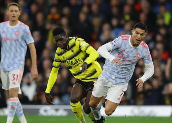 Premier league : Ismaila Sarr buteur, Watfort corrige Man United (4-1)