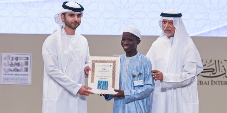 Dubaï : El hadji Cheikh Dia, 2ème au concours international de récitation du Saint Coran