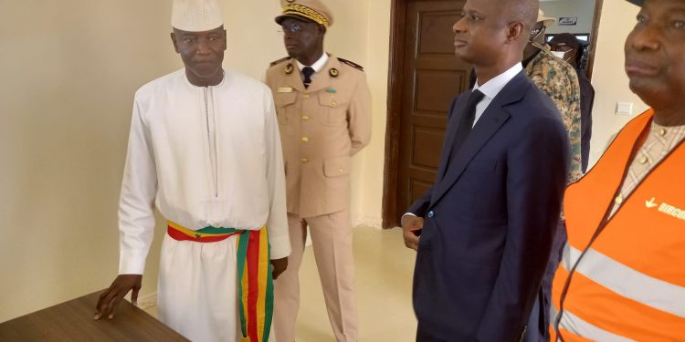Linguère : Antoine Diome inaugure le nouveau commissariat urbain