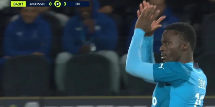 Ligue 1 : Bamba Dieng a joué ses premières minutes avec l’Om cette saison !