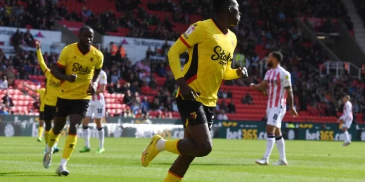 Championship : Ismaïla Sarr buteur puis passeur, Watford corrige Stoke City (4-0)