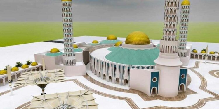 Grande mosquée de Tivaouane : La fin des travaux prévue avant le prochain Gamou