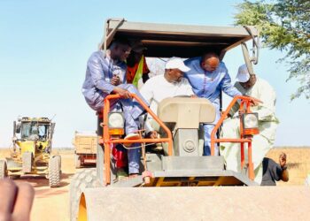 Nioro du Rip : Samba Ndiobène lance les travaux de la piste Porokhane-Keur Maba Diakhou d’un linéaire de 15 kilomètres