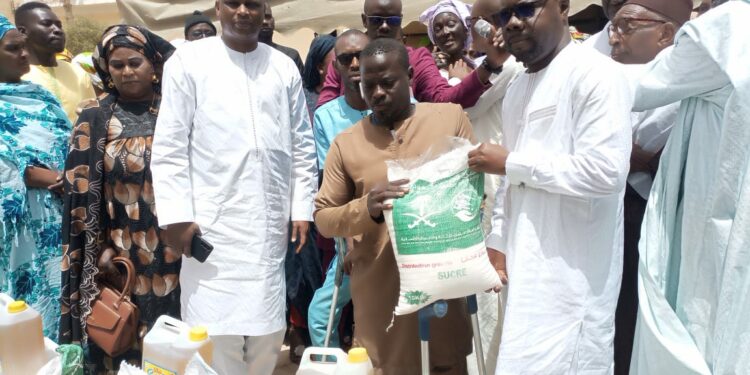 Ramadan 2023 : Le Fonds de solidarité nationale offre 300 kits alimentaires à des ménages vulnérables de Tivaouane Peul-Niaga