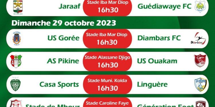 Championnat local : Début de la saison 2023-2024 de Ligue 1 et Ligue 2 ce weekend