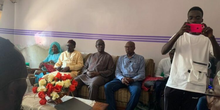 Tournée de massification : Le candidat du parti Pass Pass et sa délégation reçus par la communauté Balanté