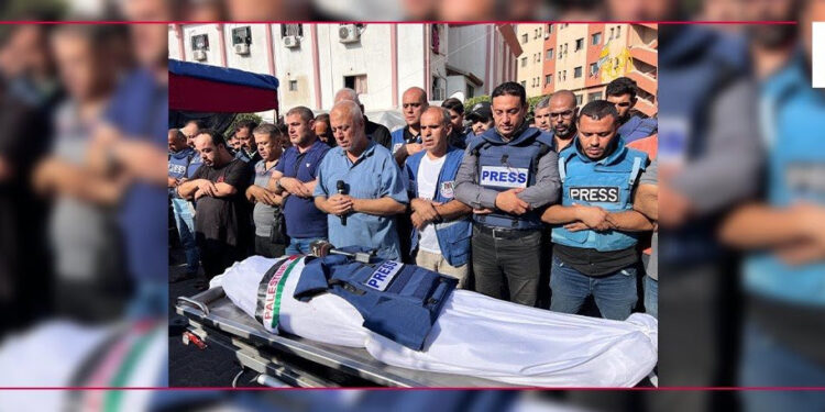 Guerre Israël-Hamas : 41 journalistes tués en un mois, selon Reporters sans frontières