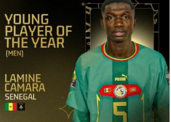 Lamine Camara, meilleur jeune joueur africain 2023 : Le couronnement d’une saison exceptionnelle !