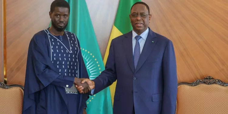 Palais de la République : Le Chef de l’Etat, Macky Sall a reçu son successeur Bassirou Diomaye Faye
