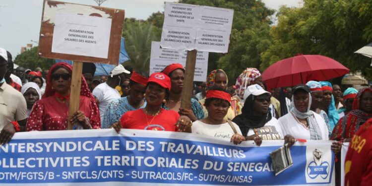 Grève des travailleurs des collectivités territoriales : L’intersyndicale décrète 120 heures de grève à partir du lundi 29 avril