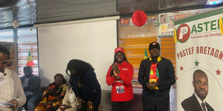 Rennes / Meeting de Mobilisation du Pastef en Bretagne et Pays de la Loire : Un Appel à l’Unité et au Vote Massif